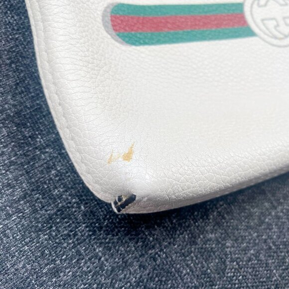 Gucci Pebbled Leather Portfolio Pouch / Clutch - Picture 13 of 13